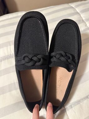 Rothy's Black Braided Loafers